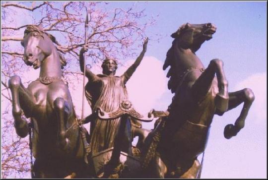 Le monument ddi  Boadicea  Londres