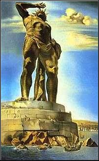 Dali's Colossus of Rhodes