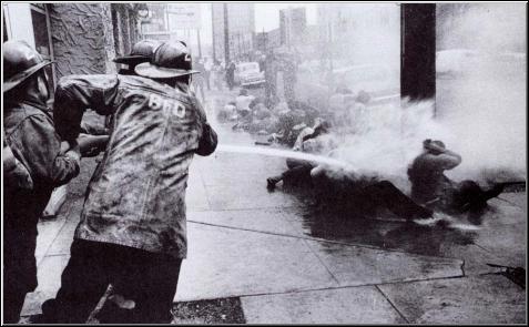 Firehosing Blacks in Birmingham, 1963