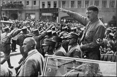 Hitler at Rally