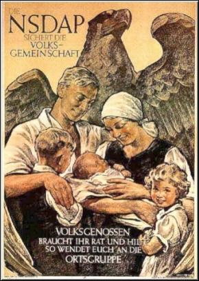 NS Propaganda Poster